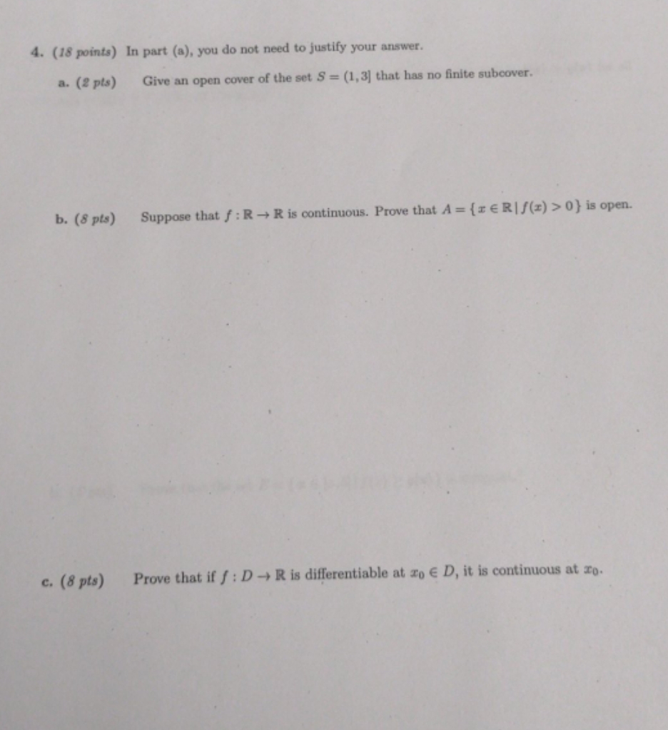 please solve #4 parts a - c asap ? 4. (18 points)