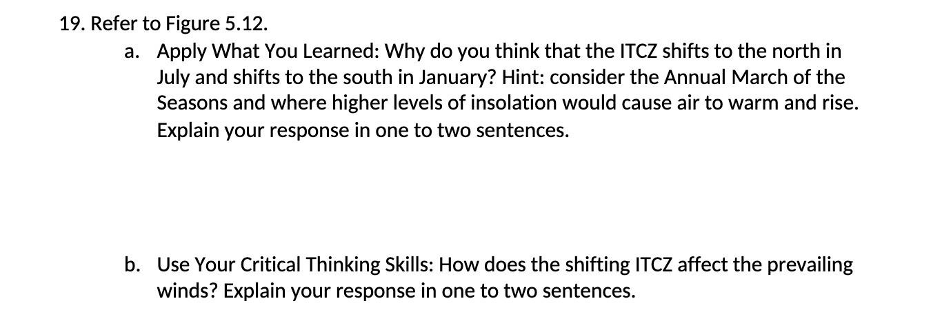 19. Refer to Figure 5.12. a. Apply What You