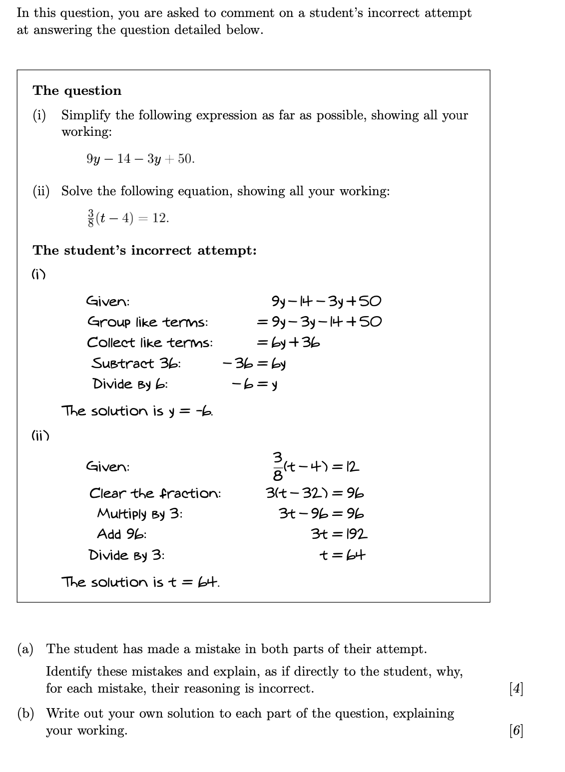 Hello, I have a Maths Question I have tried and