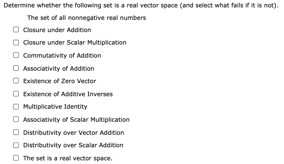 Solve the problem... Determine whether the