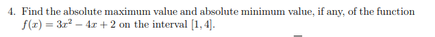 interval(s) where the function is increasing and