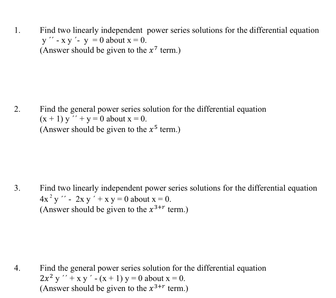 Can I get help with these please? 1. Find two