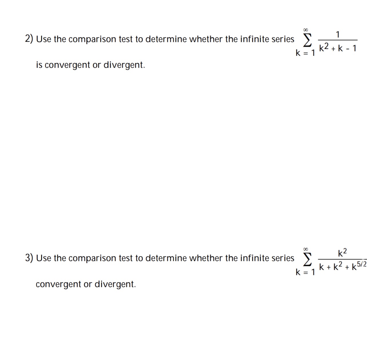 Could you help me solve this? 2) Use the