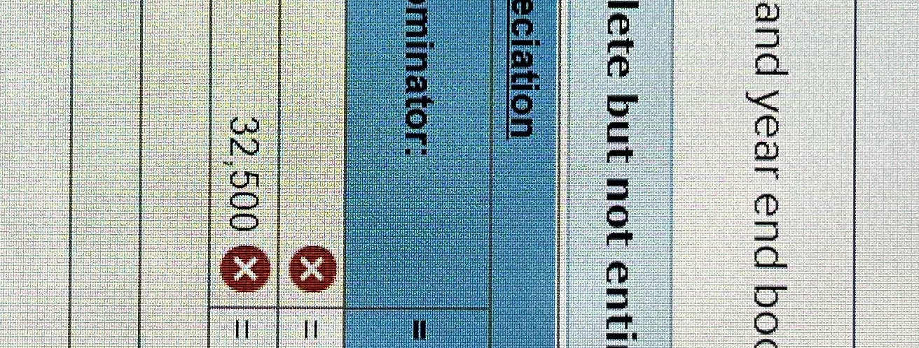 and year end bo lete but not enti eciation