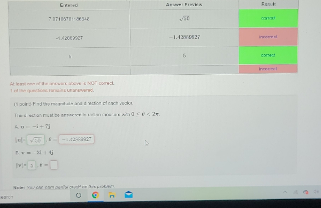 any help is appreciated on this question Entered