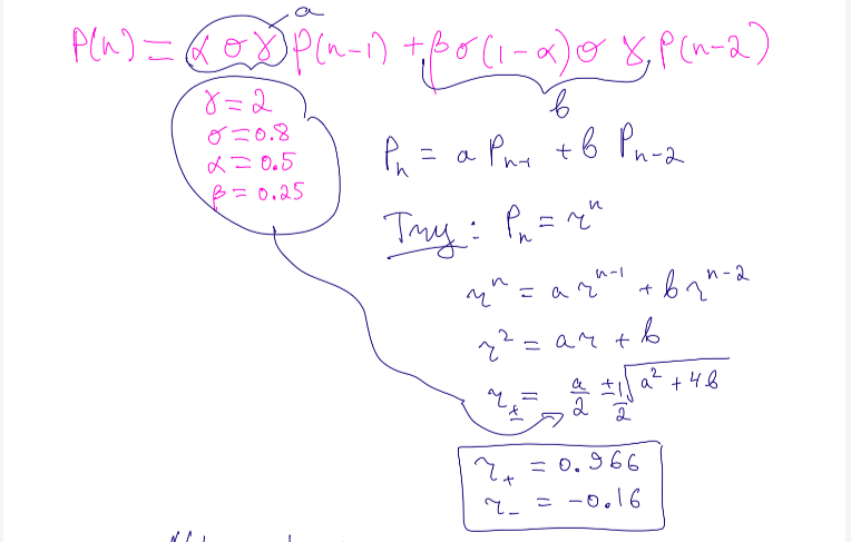 \fNote : M. | < 1 = General solh : p ( w) = C. Z
