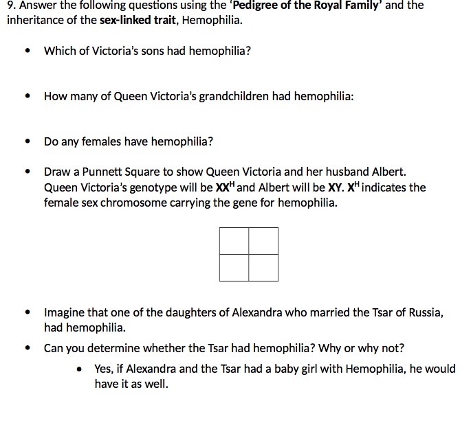 9. Answer the following questions using the