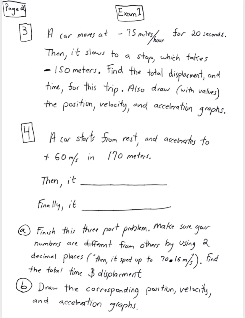 Page 1 Exam 1 Upload as few files as possible ( I