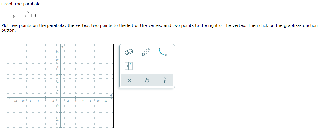 question 1 For each graph below, state whether it