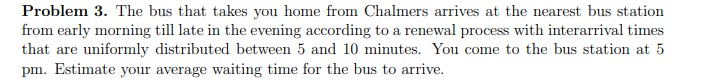 Assist me with the following: Problem 1. Taxis