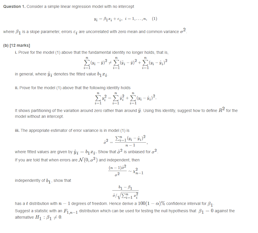 Could you solve Question B part iii Question 1.