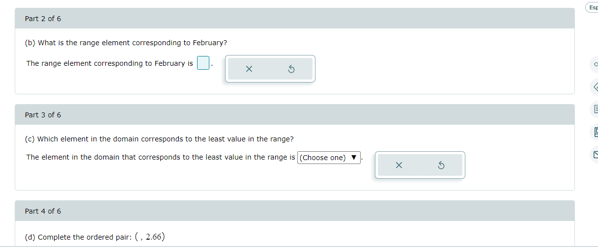 Approximate the function value from the graph, if