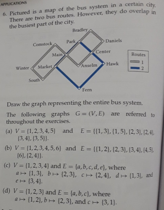 Solve this problem APPLICATIONS 6. Pictured is a