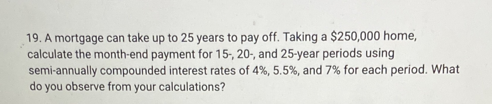 Show ALL your work even if you used a