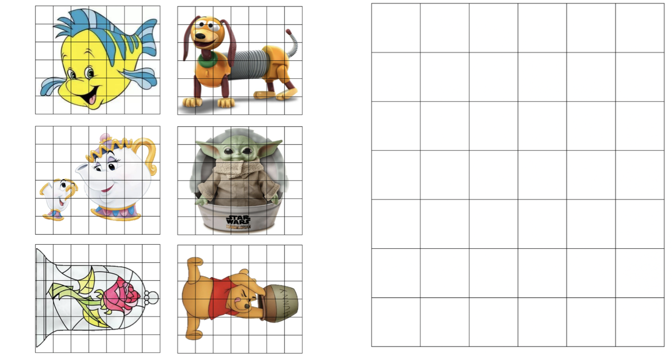 Pick one of the following characters, you will be