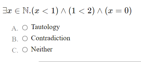 Select whether each of the following is a