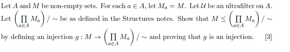 Ultraproducts in Topology. Let I be an indexing