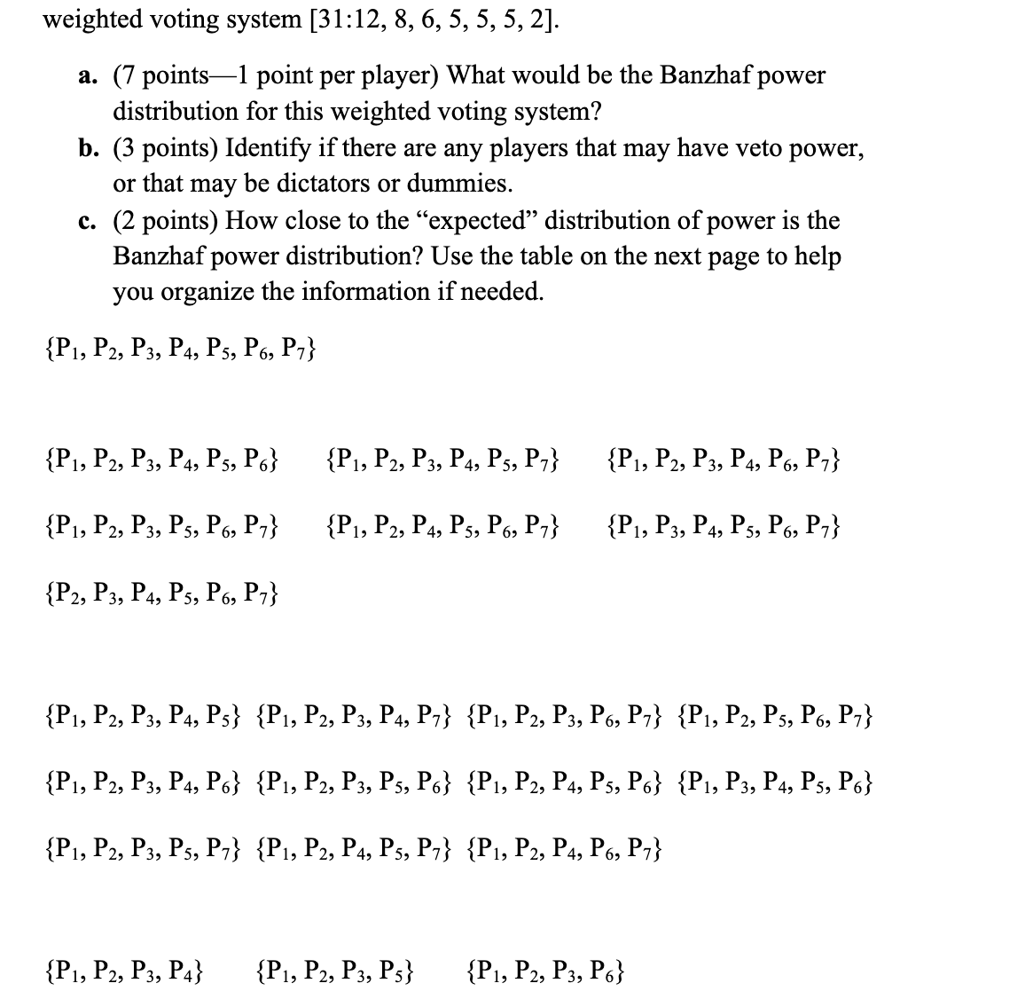 7, S, 3, 1] b. [15: 16, s, 4, 1] c. [17:
