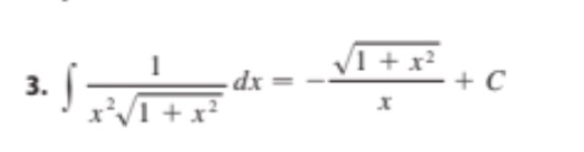 Verify by differentiation that the formula is
