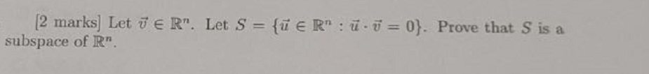 Q3 (3 marks] Find a scalar equation for the plane