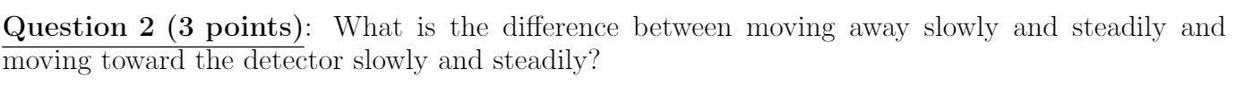 Question 2 (3 points): What is the difference