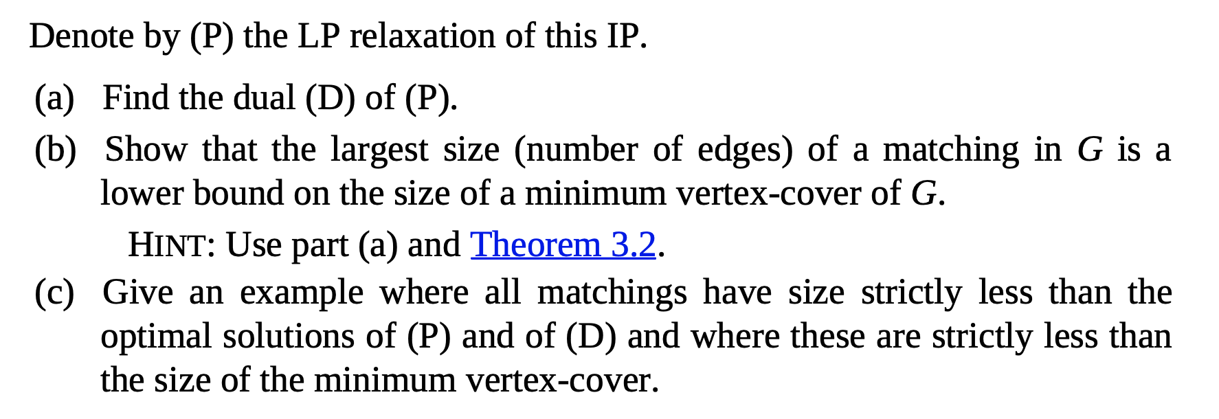 A verter cover of a graph G = (V, E) is a set S