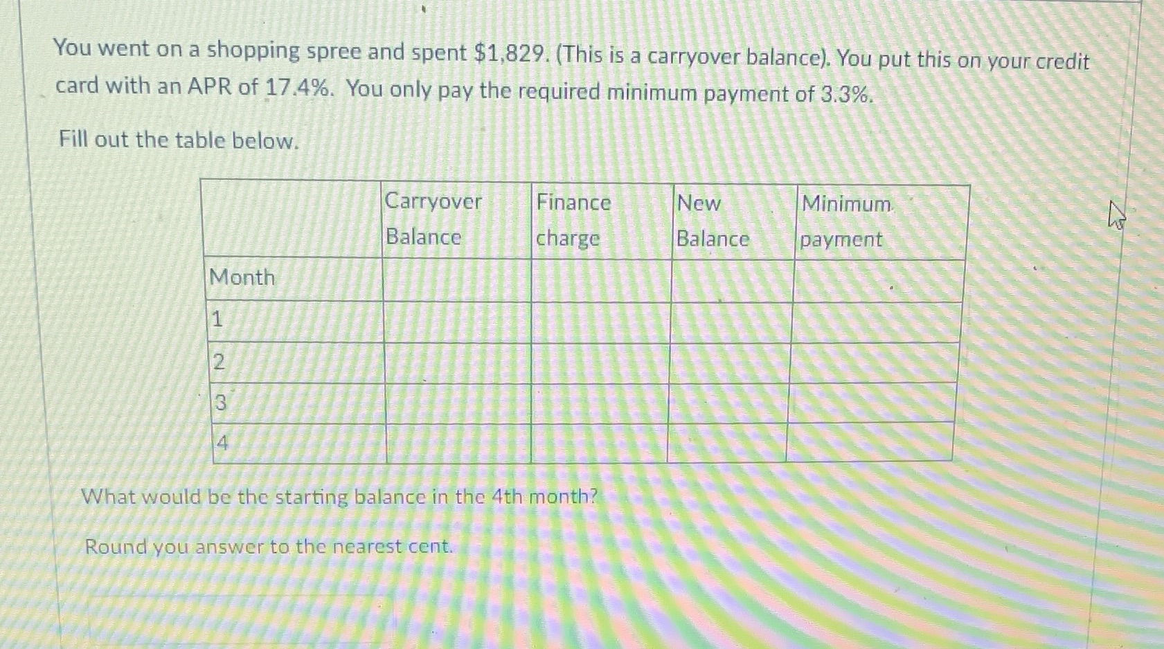 Please hurry !! You went on a shopping spree and