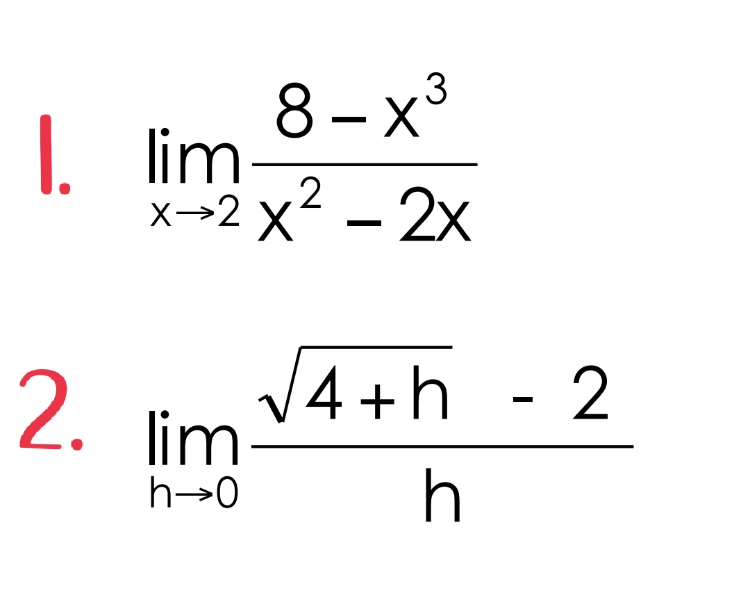 USING LIMIT AND CONTINUITY CAN YOU GIVE ME THE