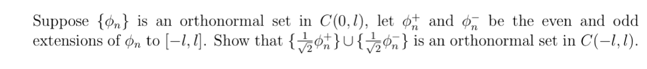 please explain in details Suppose {on} is an