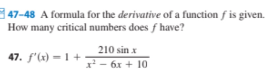 47-48 A formula for the derivative of a function