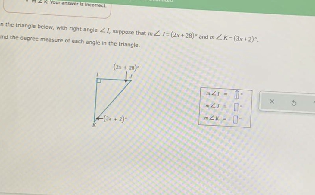 Not understanding this Z K: Your answer Is