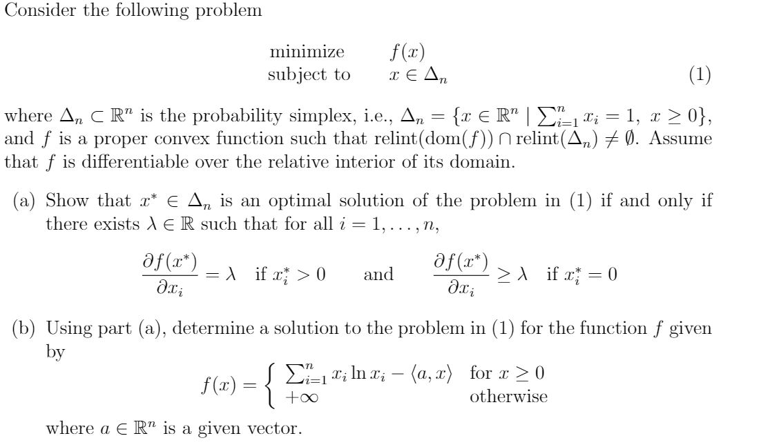 Solve the following problem: Consider the