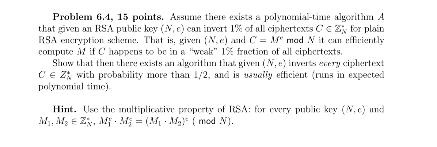 Assume there exists a polynomial-time algorithm A