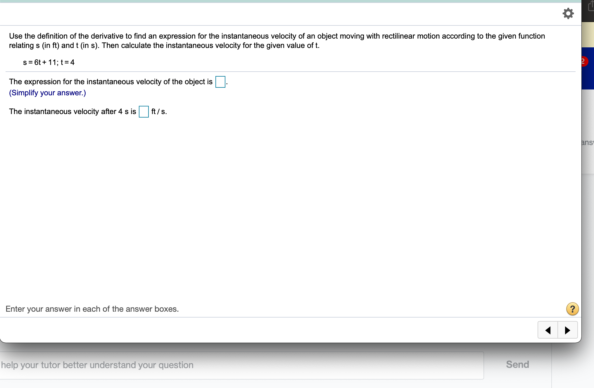 help me solve this Use the definition of the