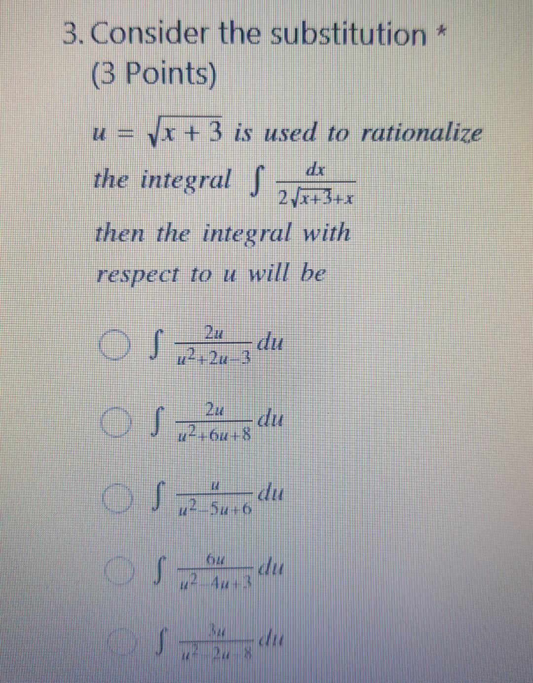 Need the answer with proper explanation 3.