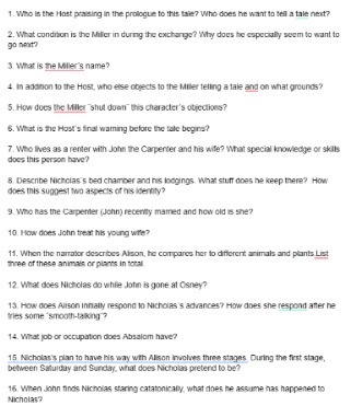 1. Who IS the Host praising in the prologue to