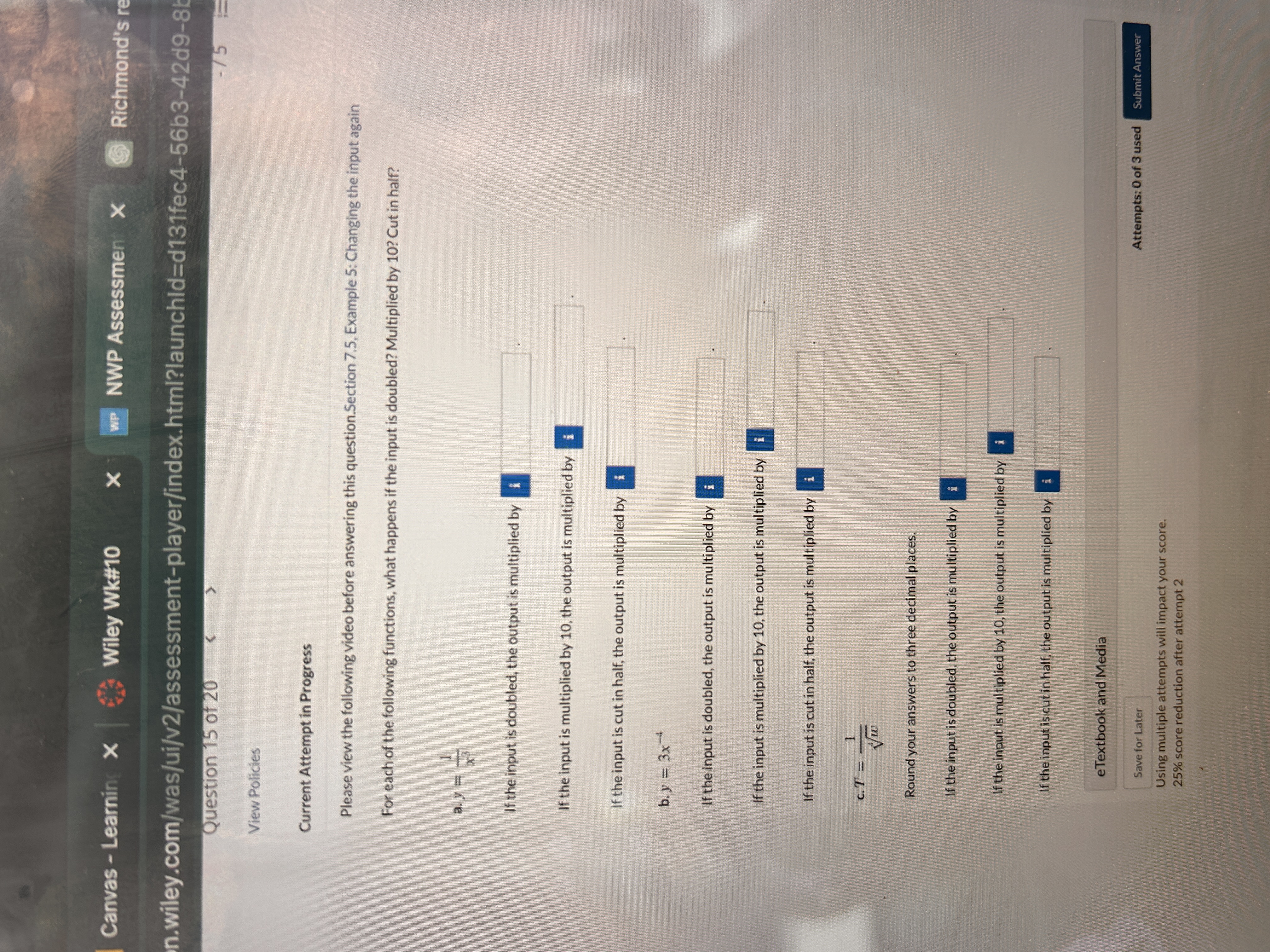 Please help. -8 -6 -4 -2 2 4 6 8 Graph C -6 Graph