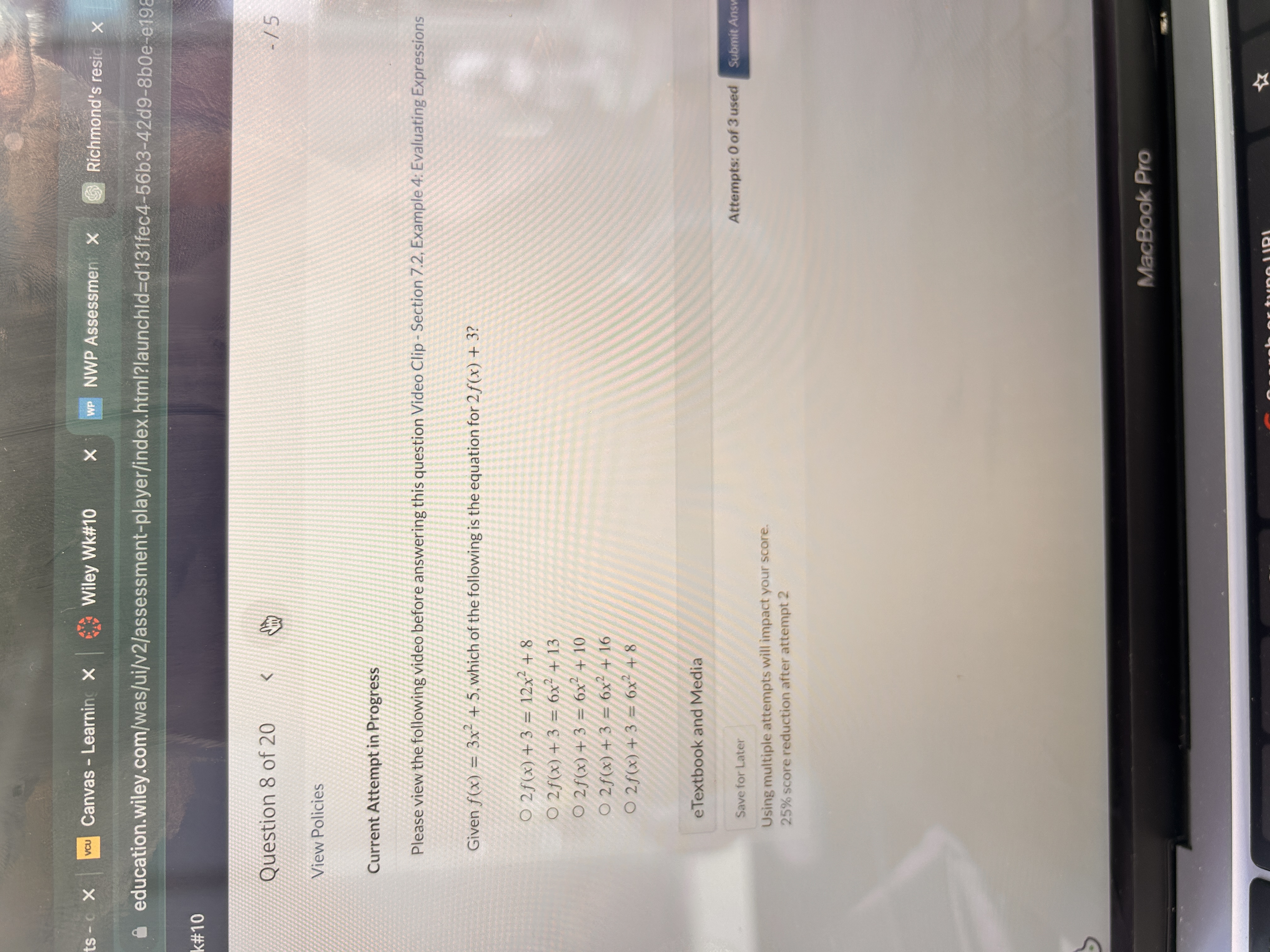 Please help. -8 -6 -4 -2 2 4 6 8 Graph C -6 Graph