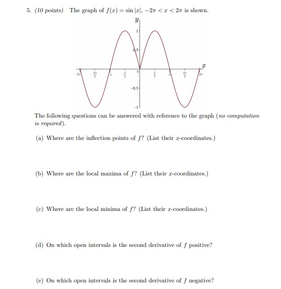 Please find the attached: \f5. (10 points) The