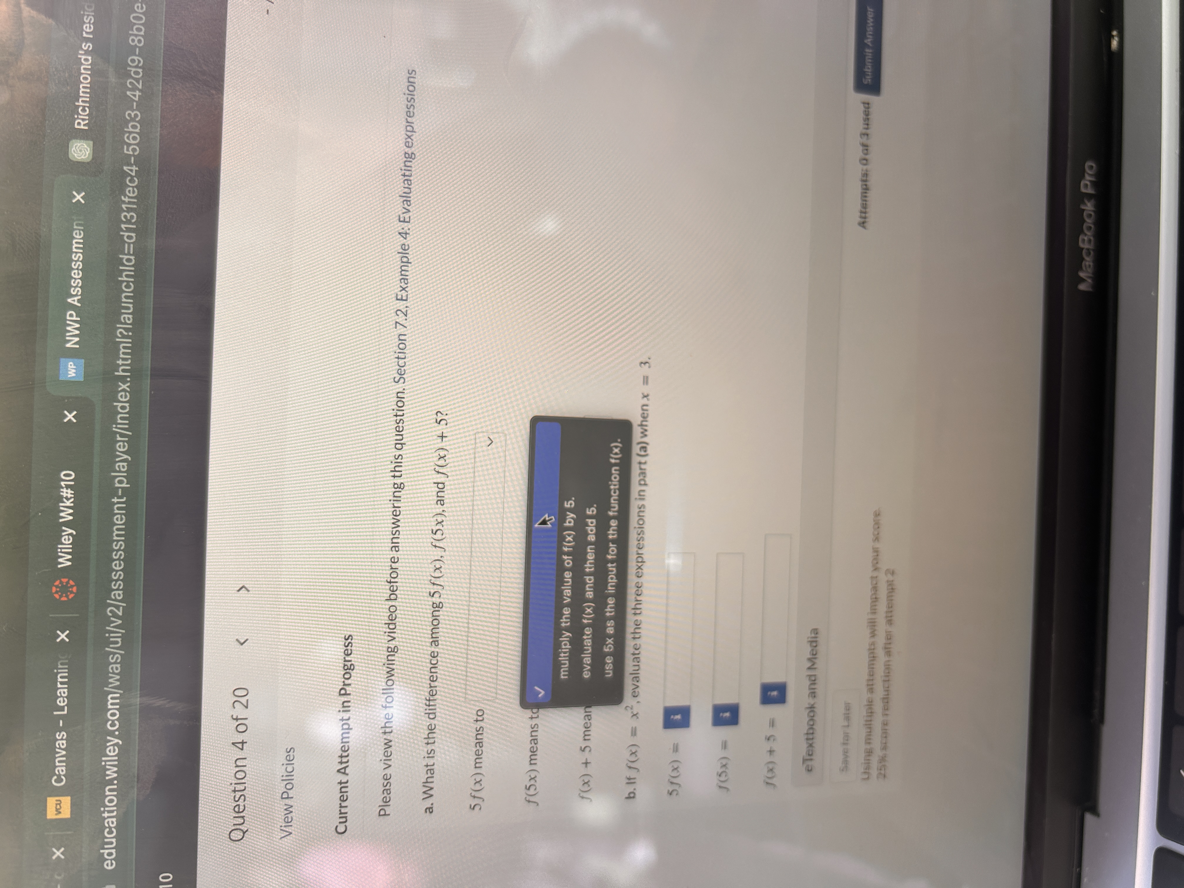 Please help. -8 -6 -4 -2 2 4 6 8 Graph C -6 Graph