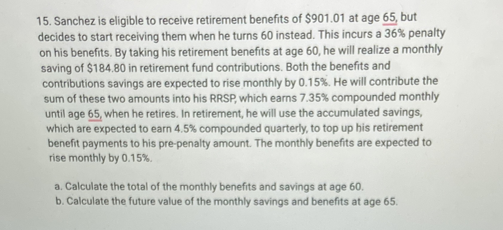 Show ALL your work even if you used a