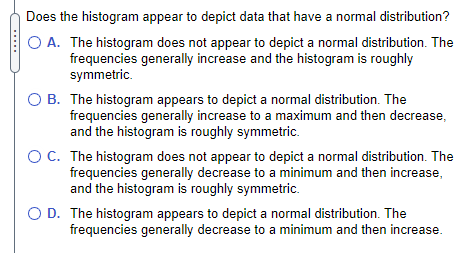 The table below shows the frequency distribution