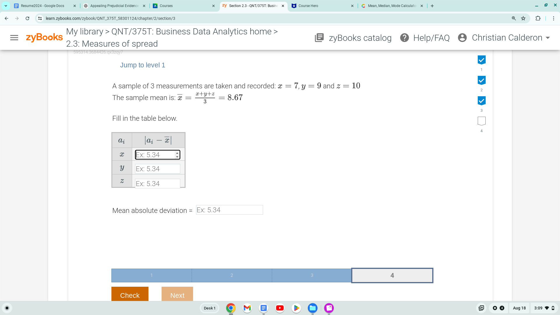 Resume2024 - Google Docs x Appealing Prejudicial