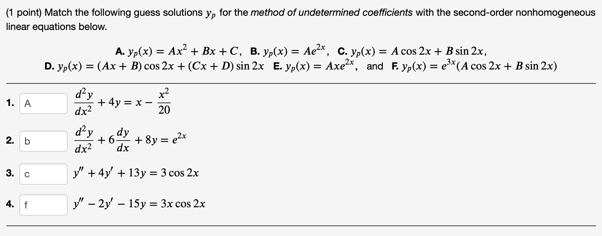 Please see attachment for question (1 point)