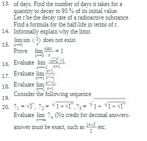 13. of days. Find the number of days it takes for