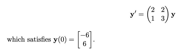 PART A) Find the solution of the following system