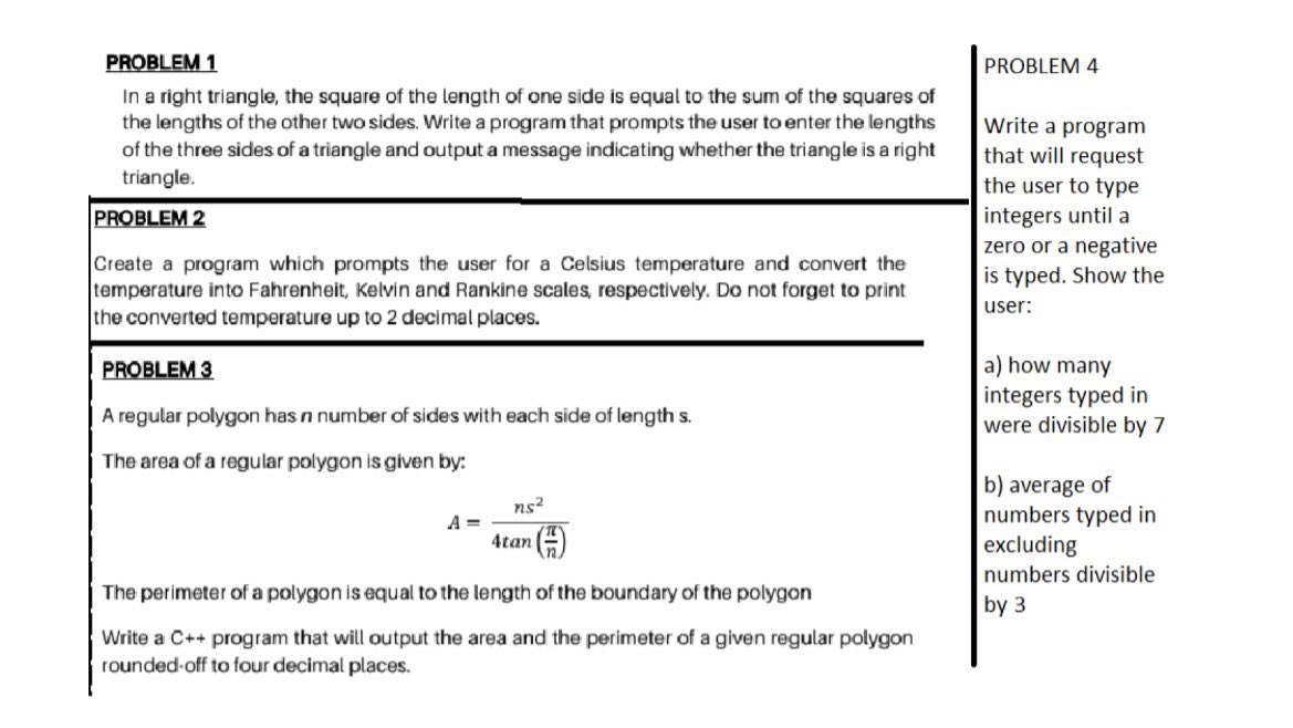 answer this 4 problem read instructions please i