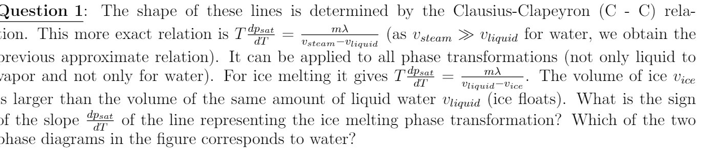 Question 1: The shape of these lines is