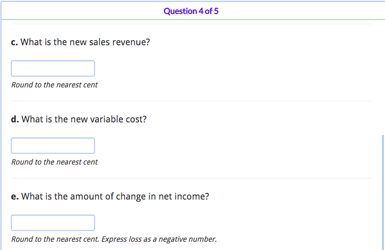this is based on CVP Analysis (percent basis)