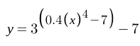 Advanced Functions. (Do not solve using e or In,